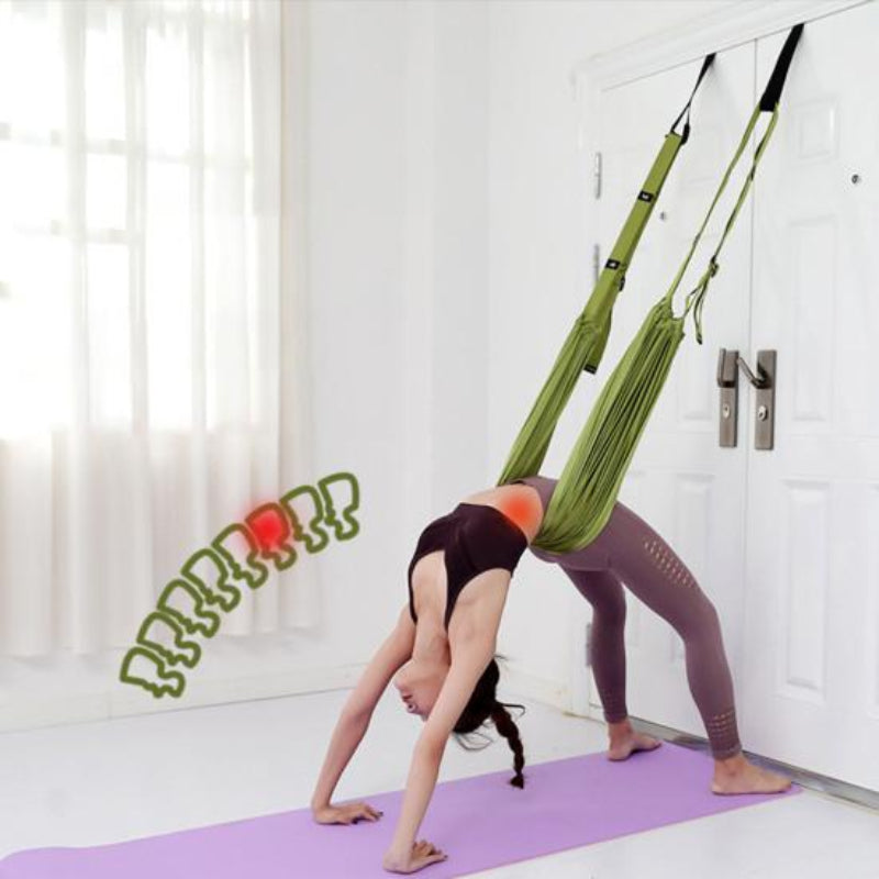 Aerial Yoga Strap Pull Rope Hammock Trainer